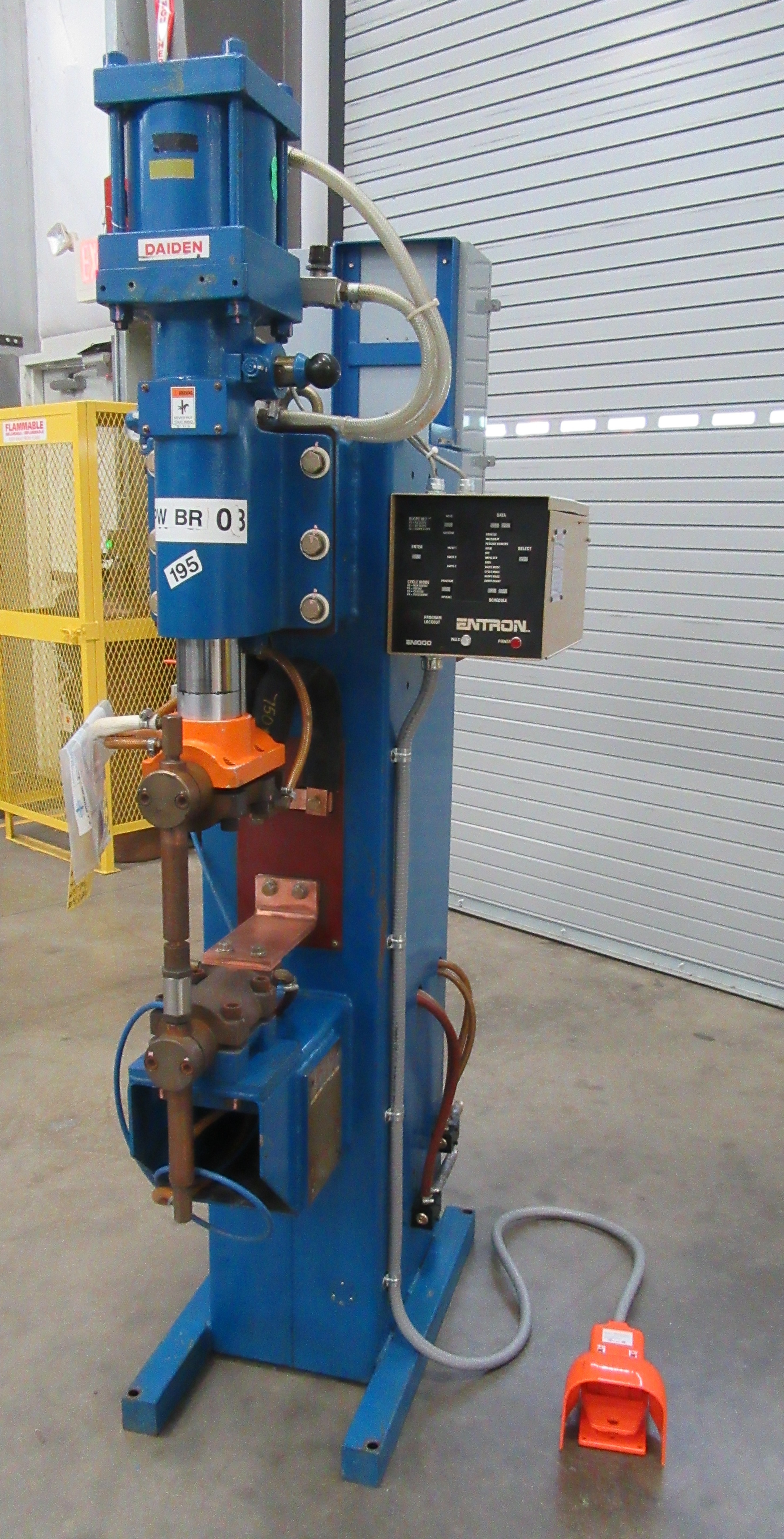 6777 Functional Daiden Press Type Spot Welder TJ SNOW Resistance