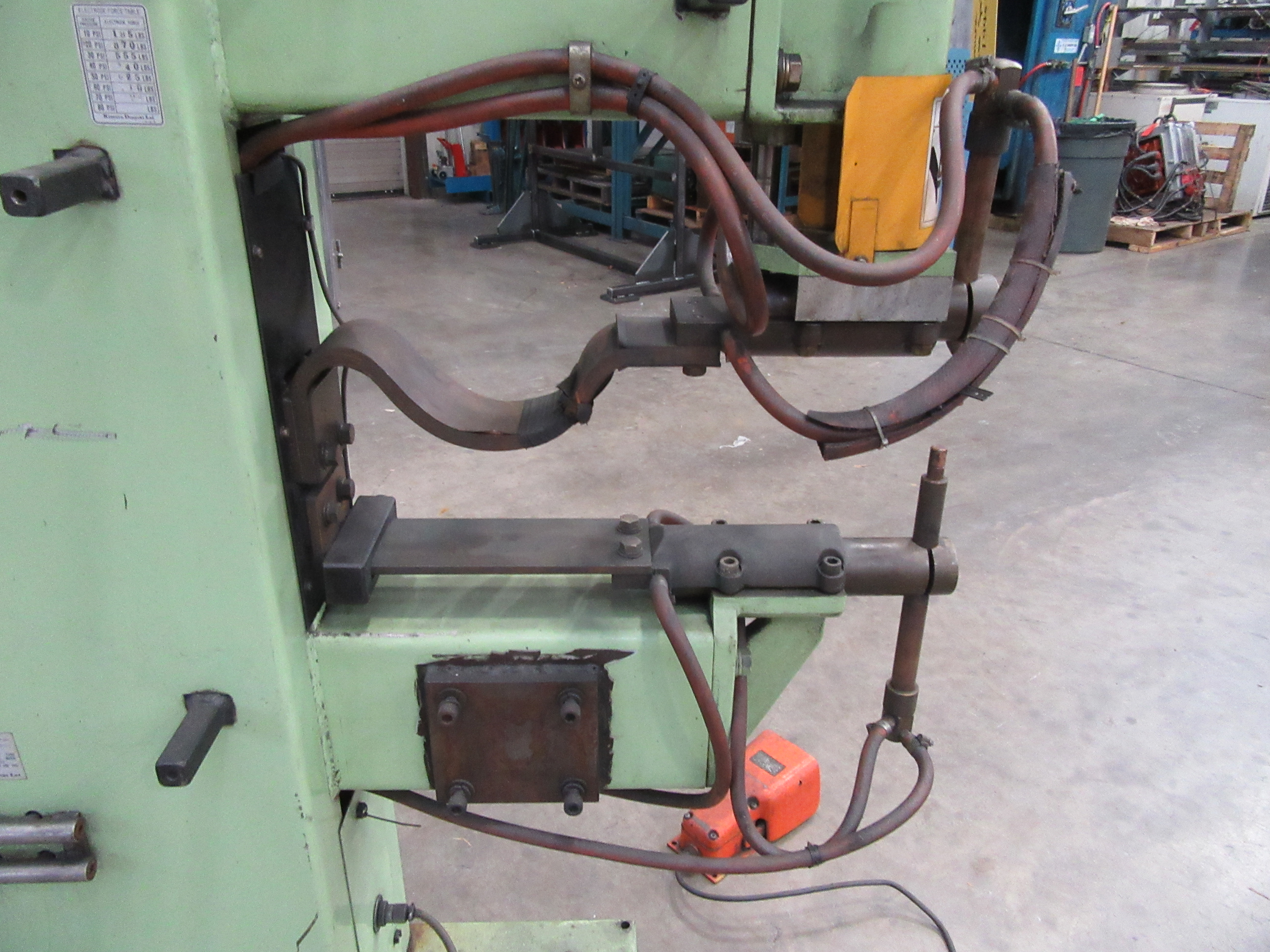 6726 KIMURA Presstype Spot Welder, 50 KVA TJ SNOW Resistance Welders