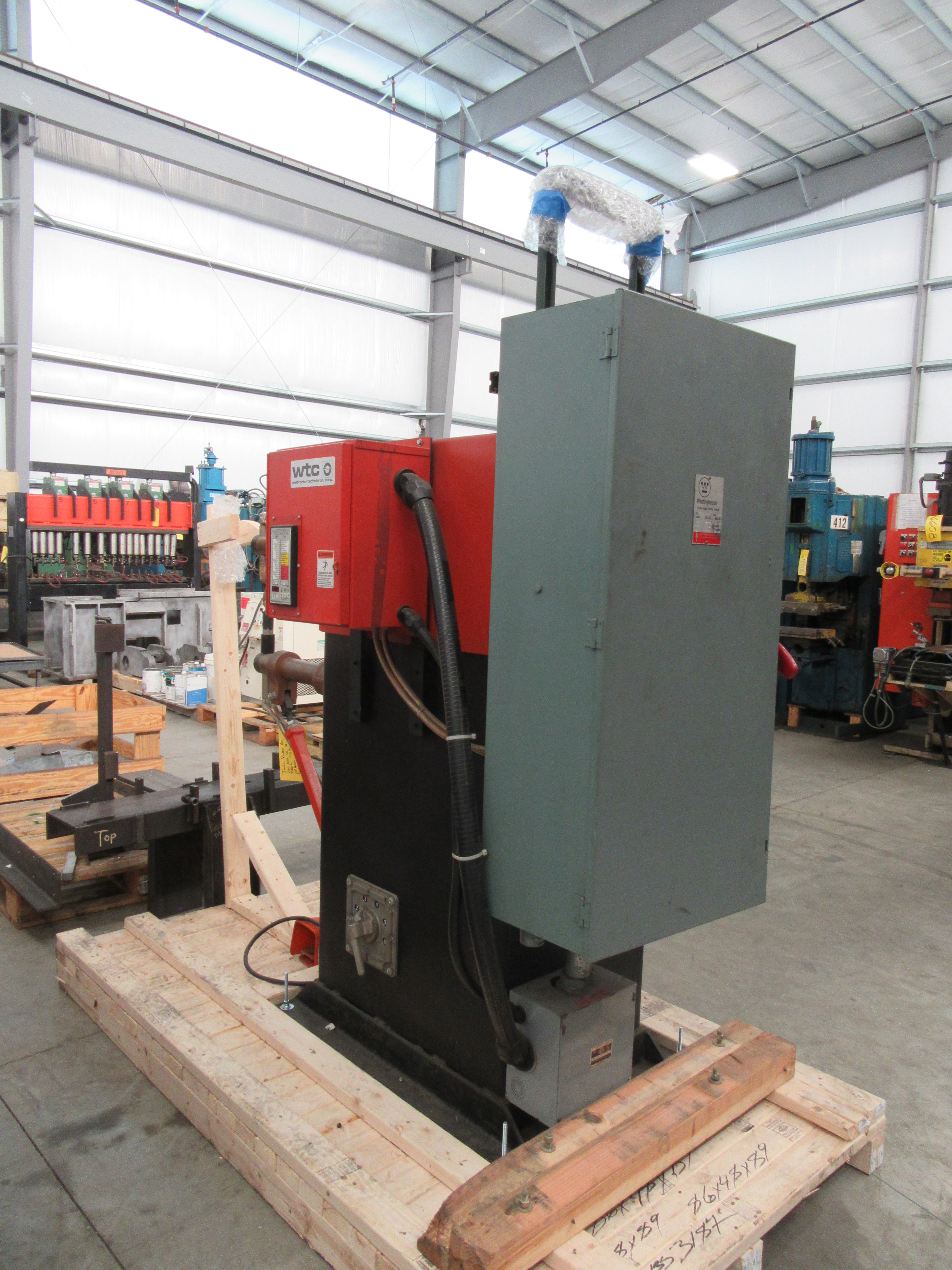 6743 Janda 200 KVA Heavy Duty Rocker Arm Type Spot Welder TJ SNOW