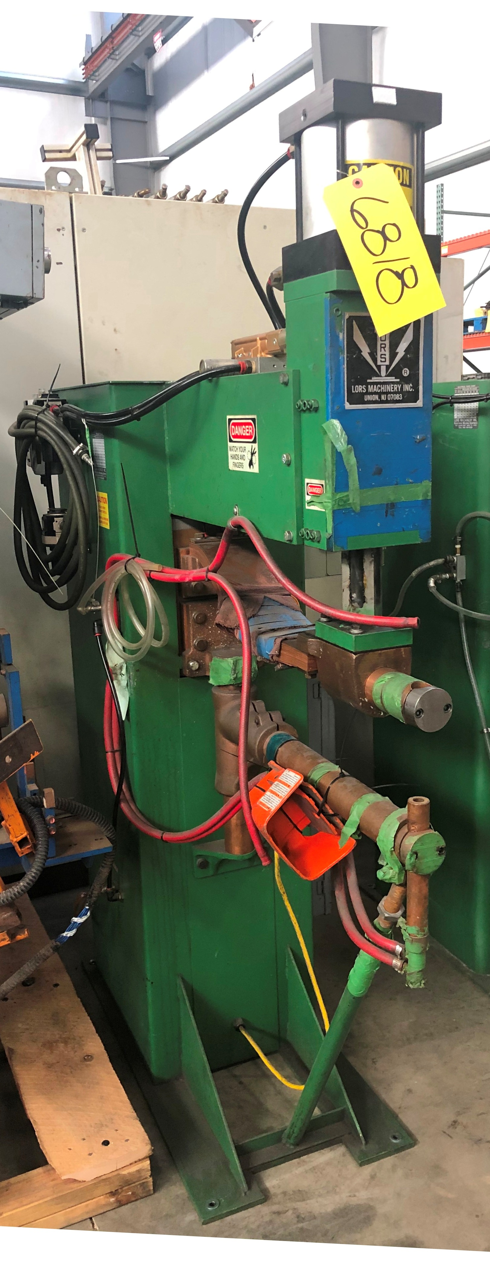 6818 LORS Press Type Spot Welder TJ SNOW Resistance Welders