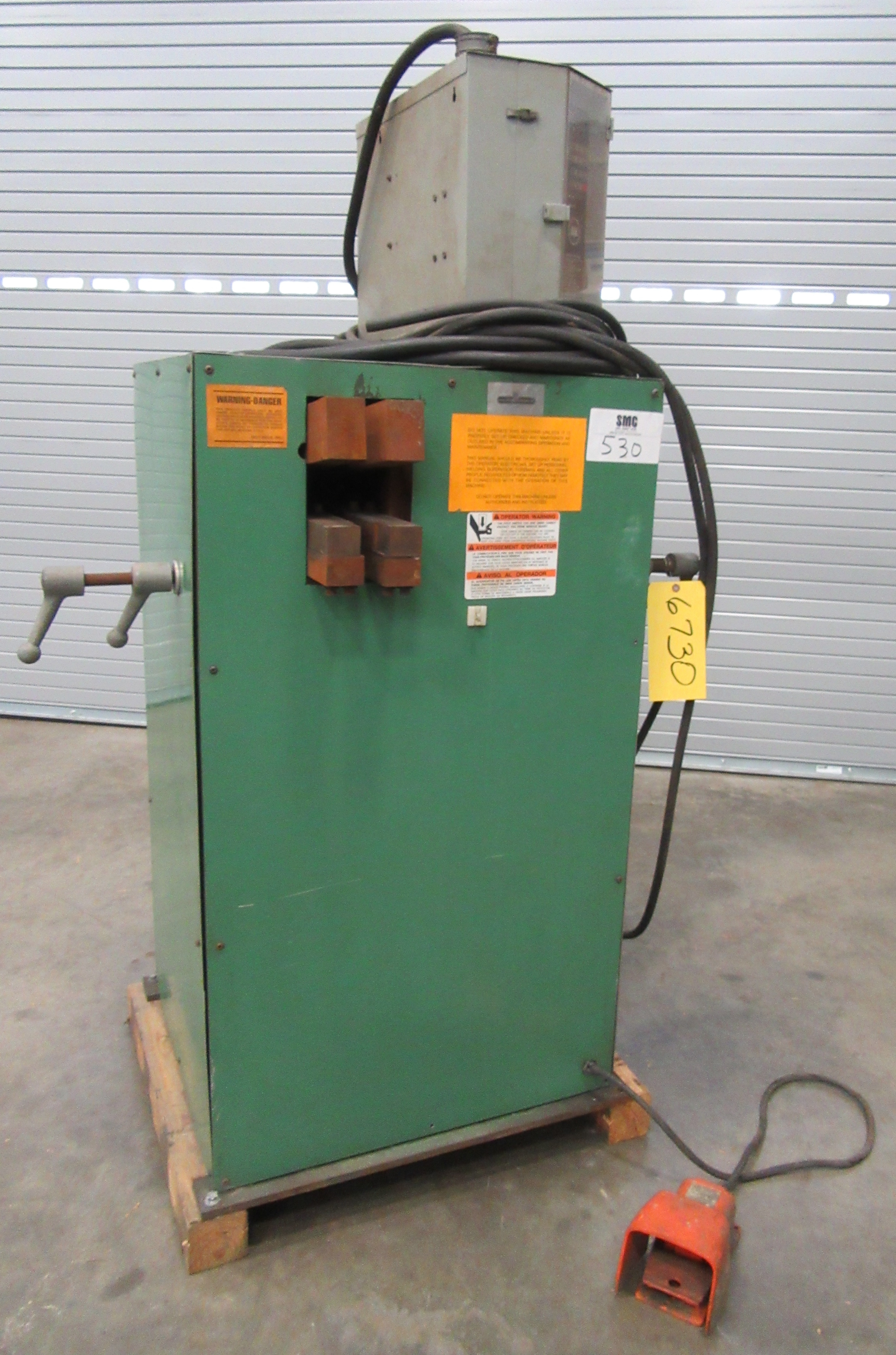 6730 - Lors Heavy Duty Butt Welder, 75 KVA | TJ SNOW Resistance Welders